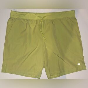 Russell Athletic Lime Green Men's Athletic Shorts